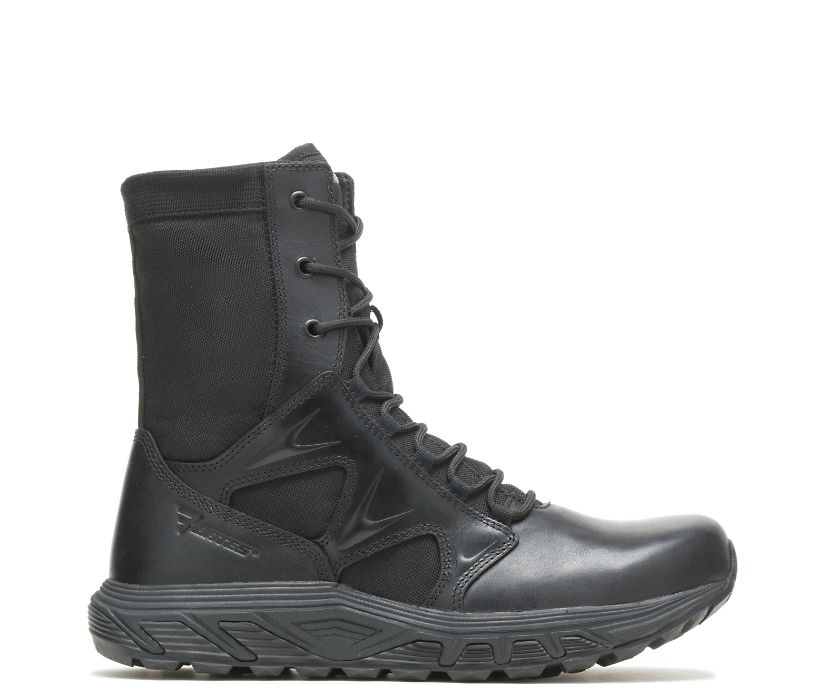 BATES BOOTS | MEN\'S RUSH TALL SIDE ZIP-BLACK