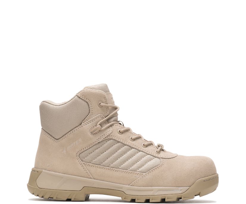 BATES BOOTS | MEN\'S TACTICAL SPORT 2 MID SIDE ZIP COMPOSITE TOE EH-DESERT SAND