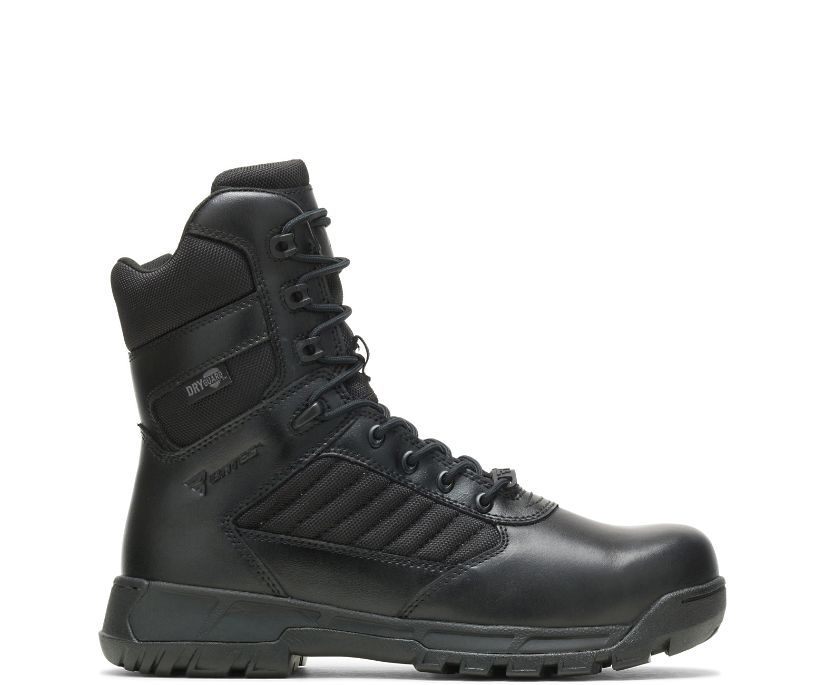 BATES BOOTS | MEN\'S TACTICAL SPORT 2 TALL SIDE ZIP DRYGUARD COMPOSITE TOE EH-BLACK