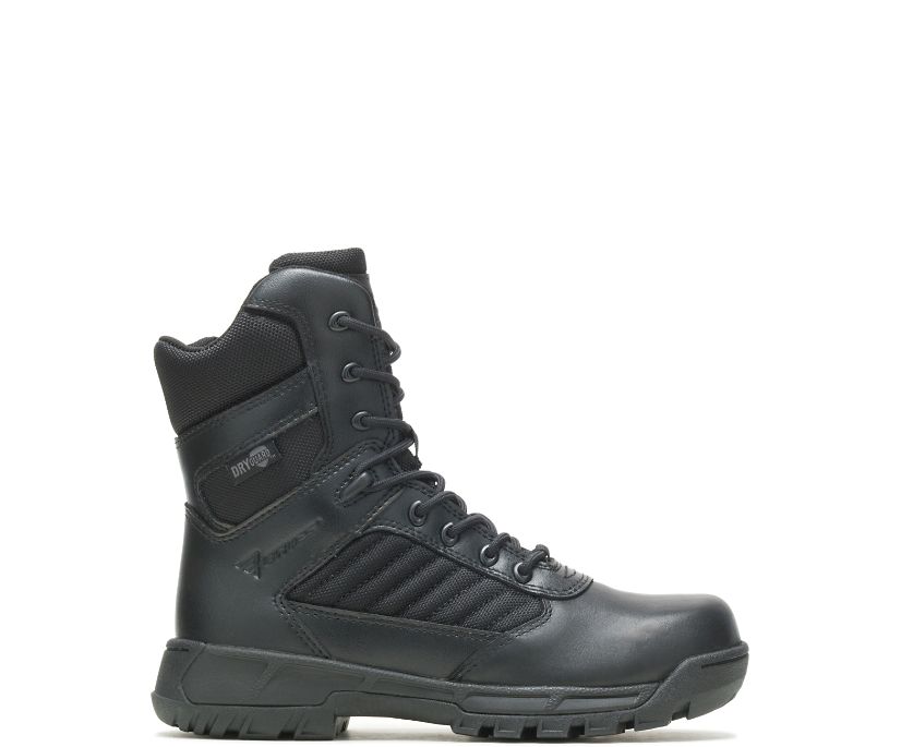 BATES BOOTS | WOMEN\'S TACTICAL SPORT 2 TALL SIDE ZIP DRYGUARD-BLACK