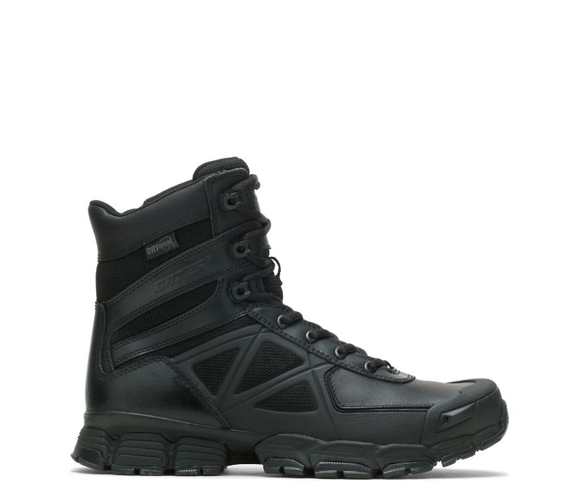 BATES BOOTS | MEN\'S 8\" VELOCITOR ZIP WATERPROOF BOOT-BLACK