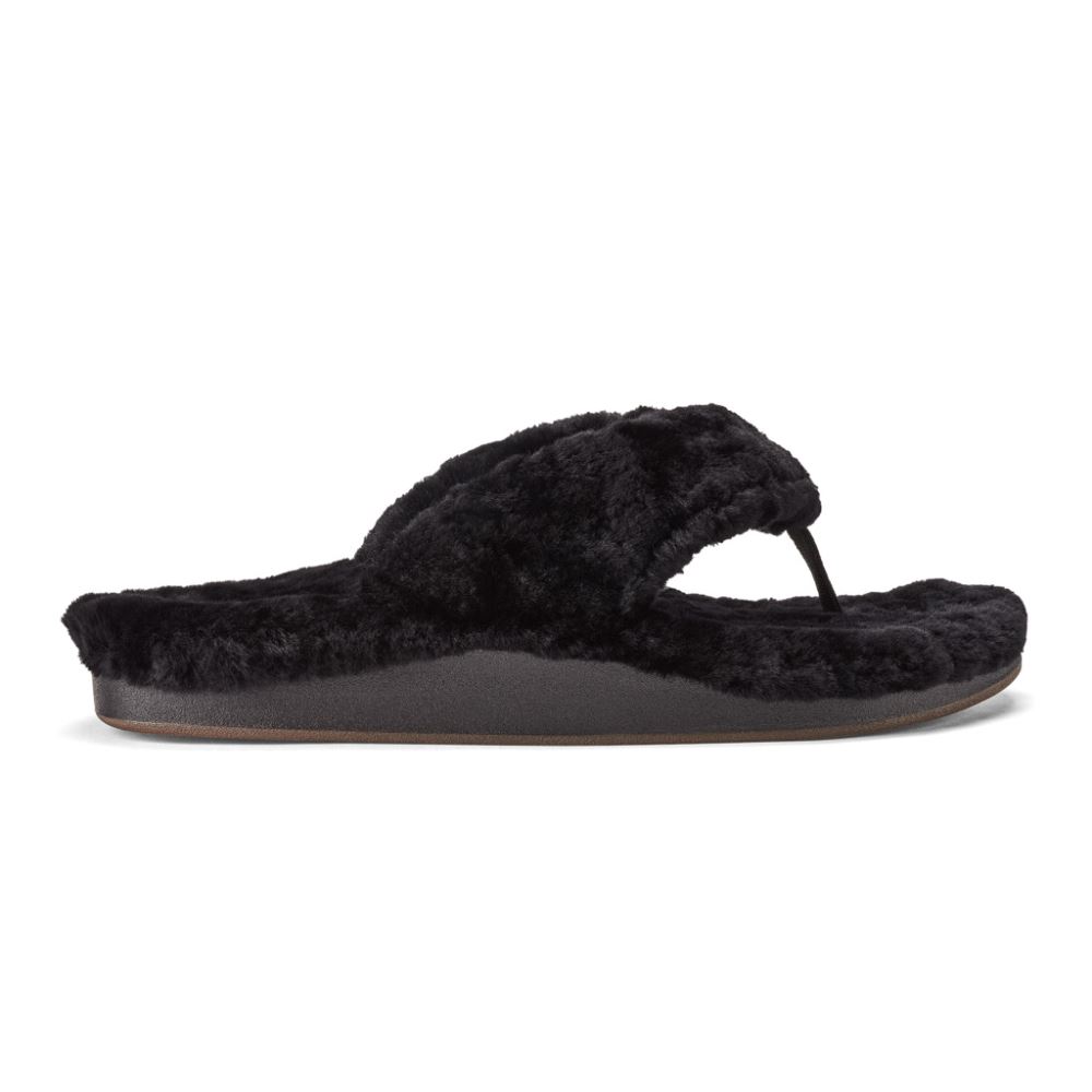 Kipe\'a Heu Women\'s Slipper Sandals - Black