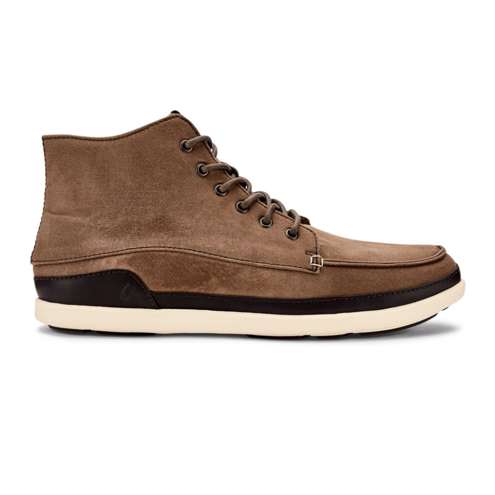 Nalukai Kapa Men's Canvas Boots - Mustang / Bone