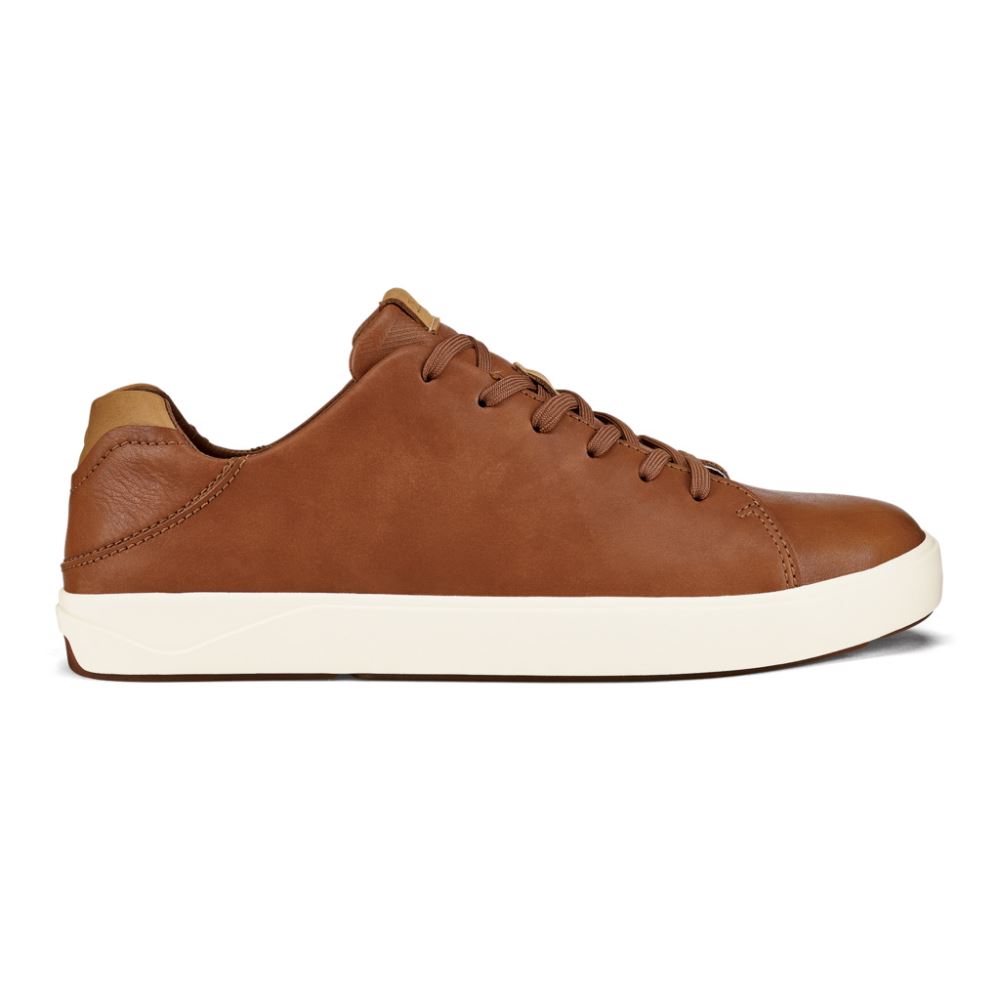 Lae'ahi Li 'Ili Men's Leather Sneakers - Fox